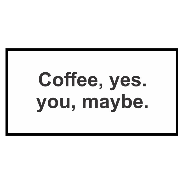 MSO271 استیکر Coffee, yes - Image 1