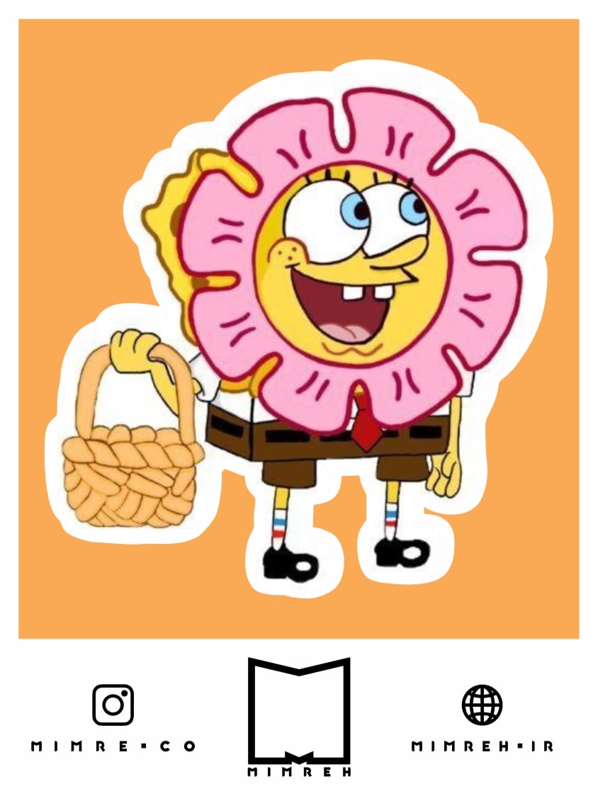 استیکر Sponge Bob