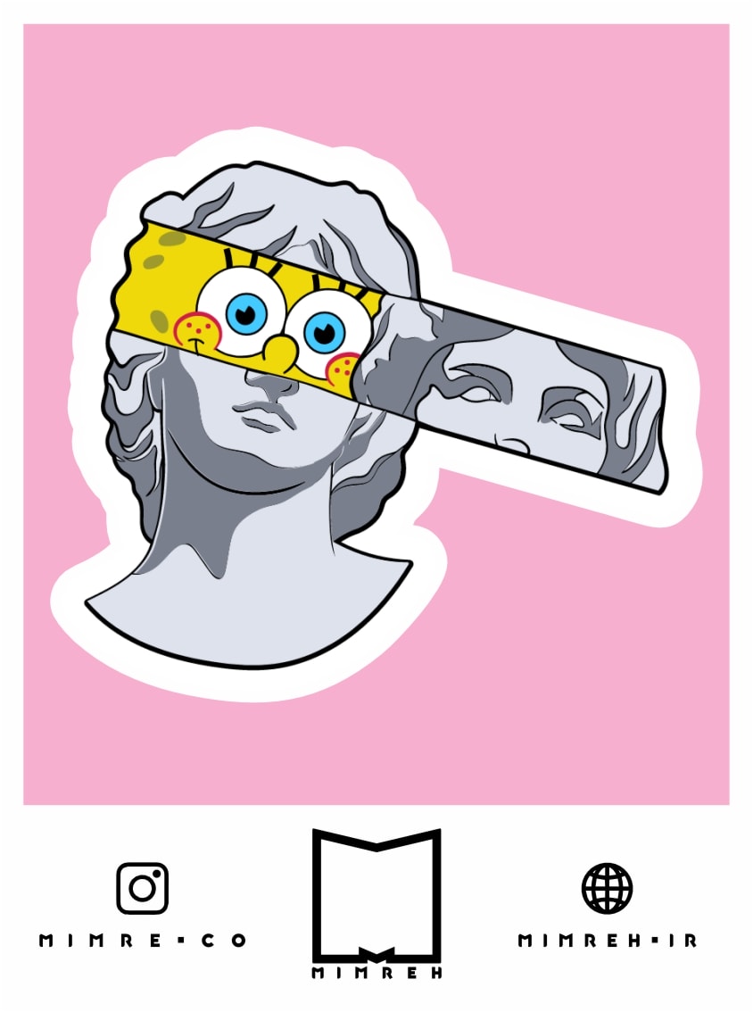 استیکر Sponge Bob