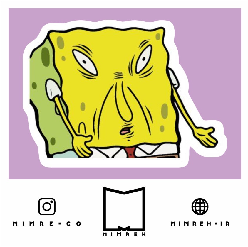 استیکر Sponge Bob