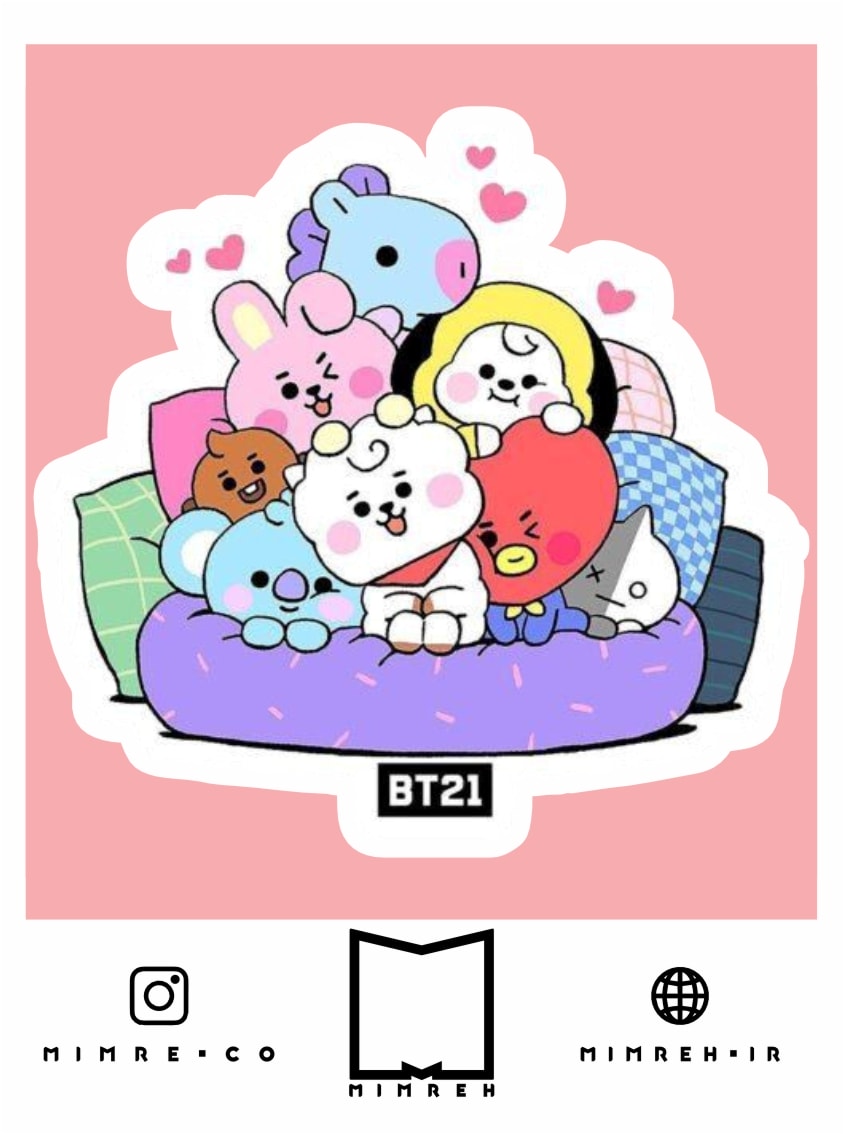 استیکر BT21