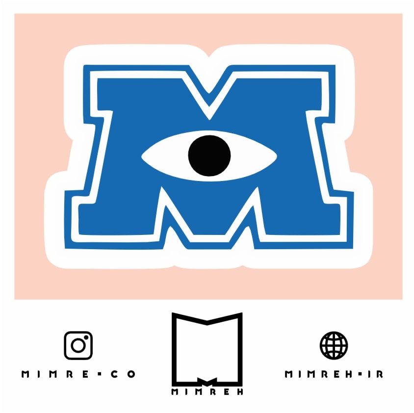 استیکر استیکر Monsters, Inc