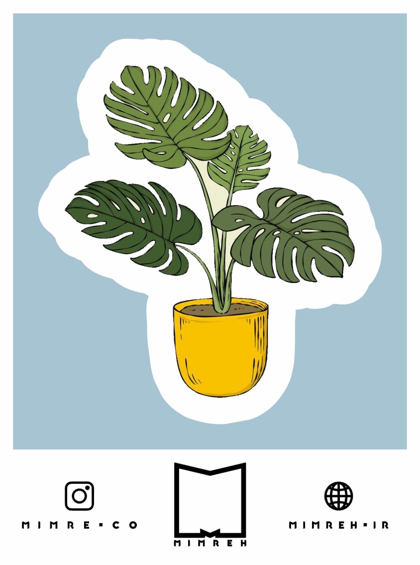 استیکر Plant