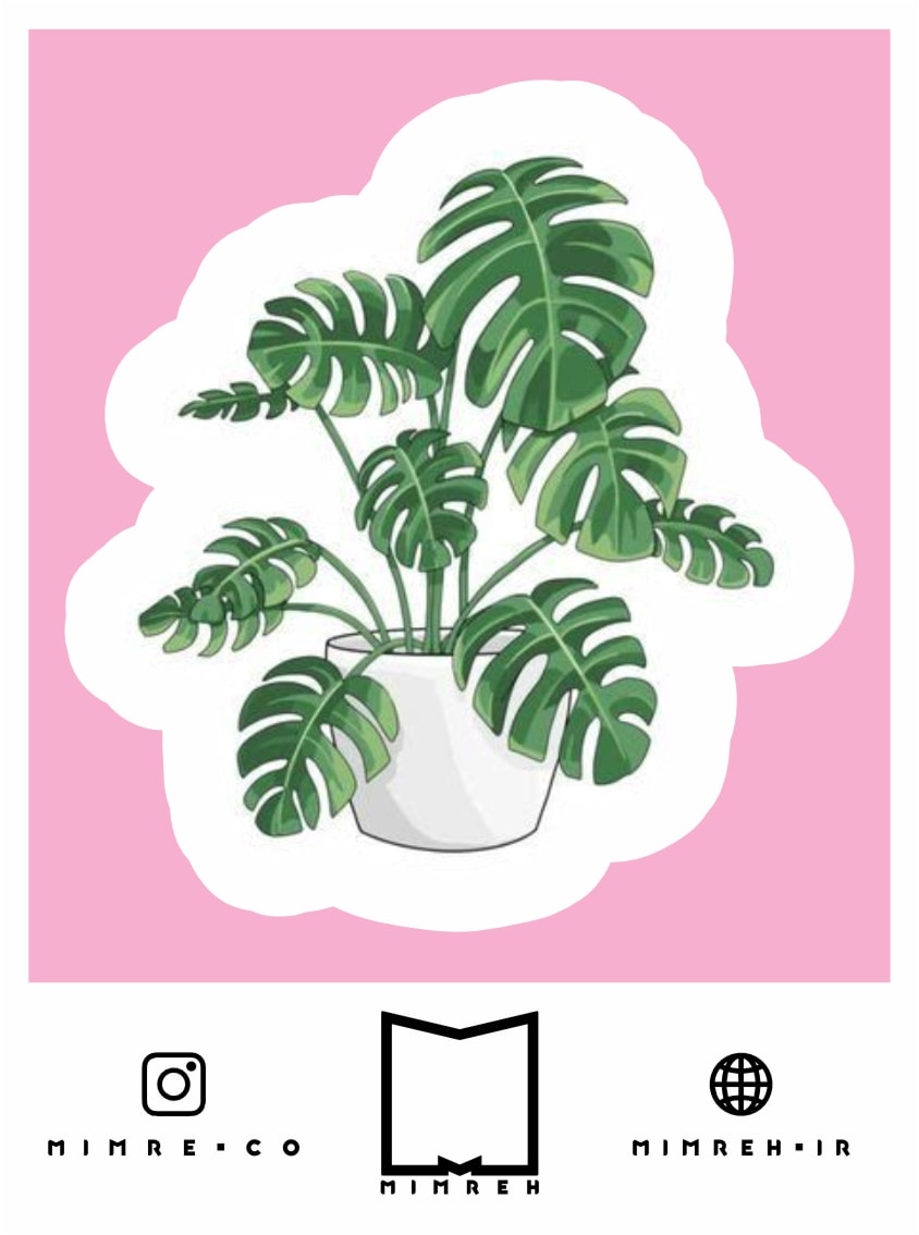 استیکر Plant