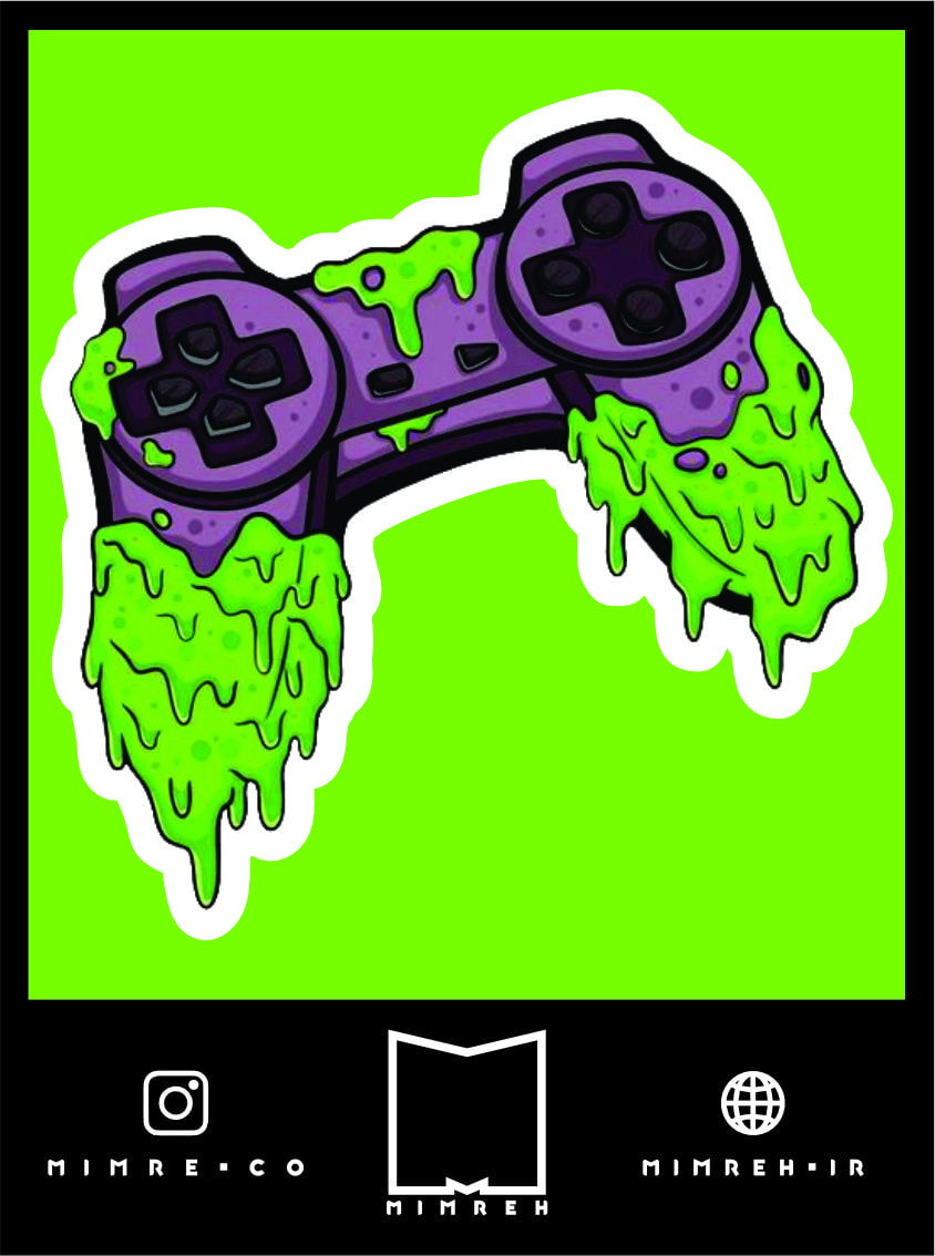 استیکر Gaming Controller