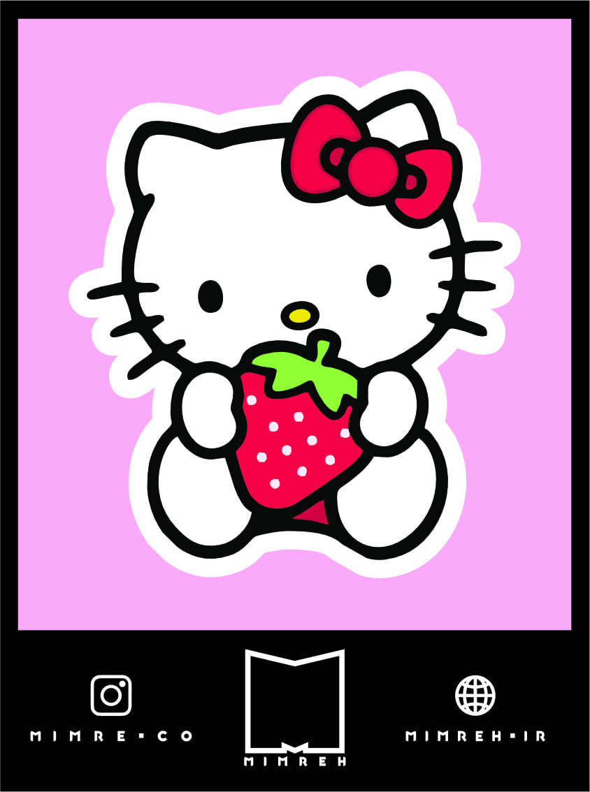 استیکر Hello kitty12