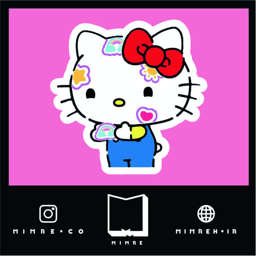 استیکر Hello kitty42