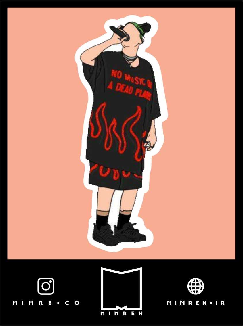 استیکر Billie Eilish