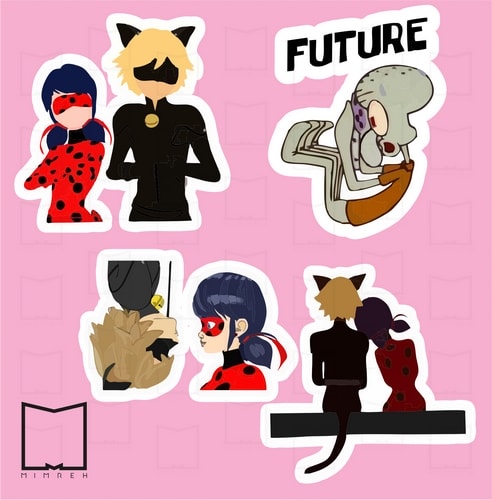 پک استیکر animation 6