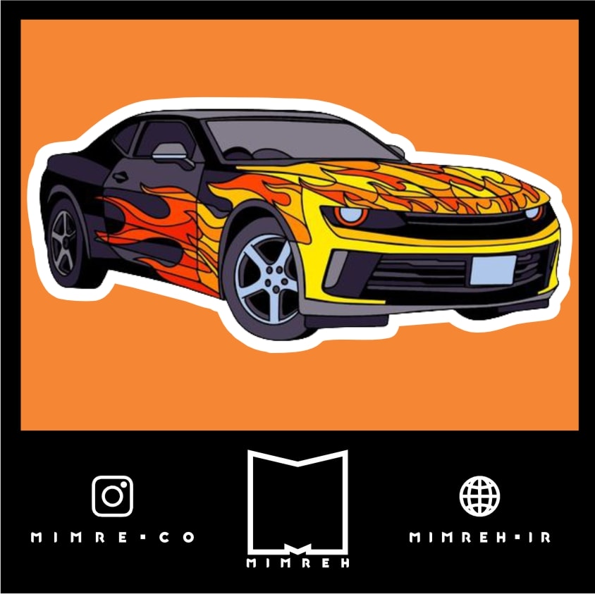 استیکر Car
