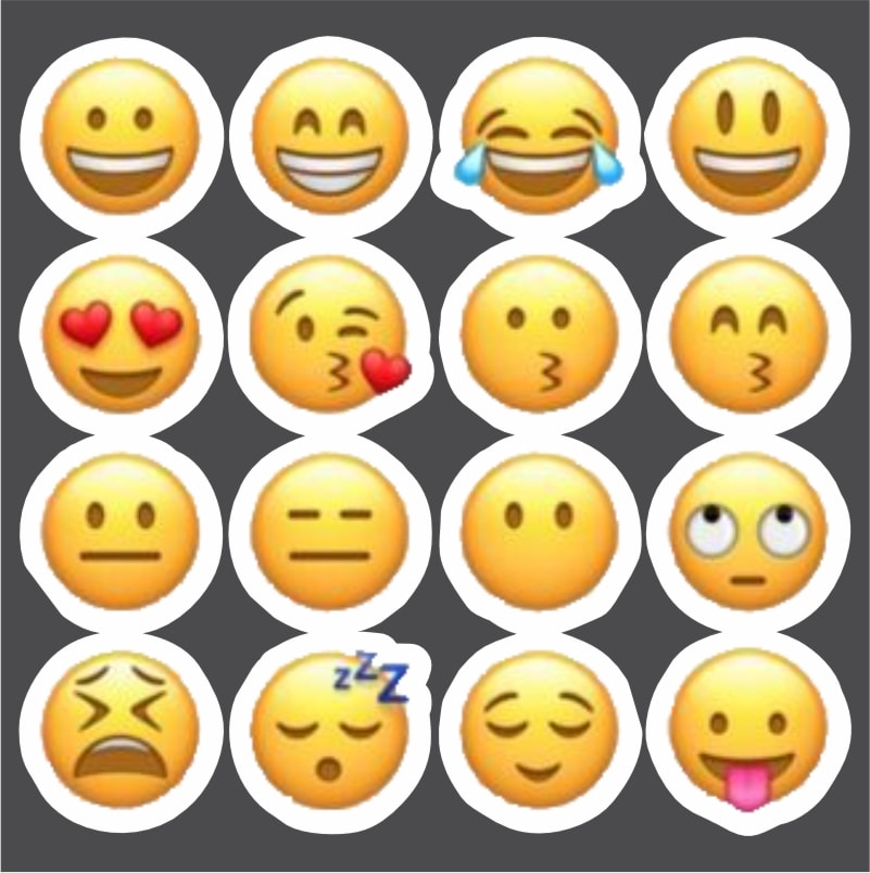 پک استیکر ایموجی Smileys