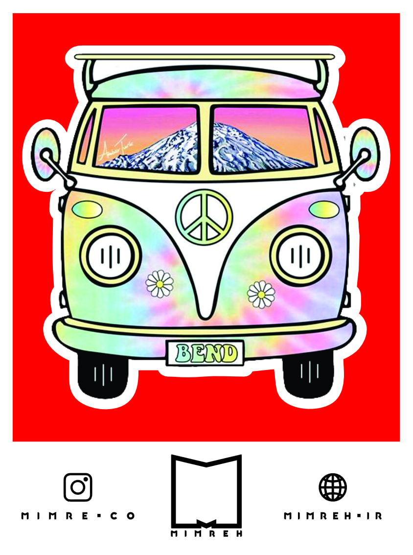 استیکر Hippie9