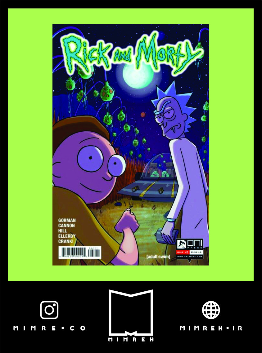 استیکر rickandmorty14