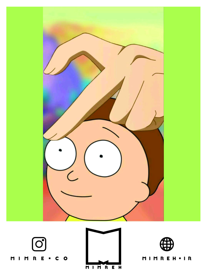 استیکر rickandmorty15
