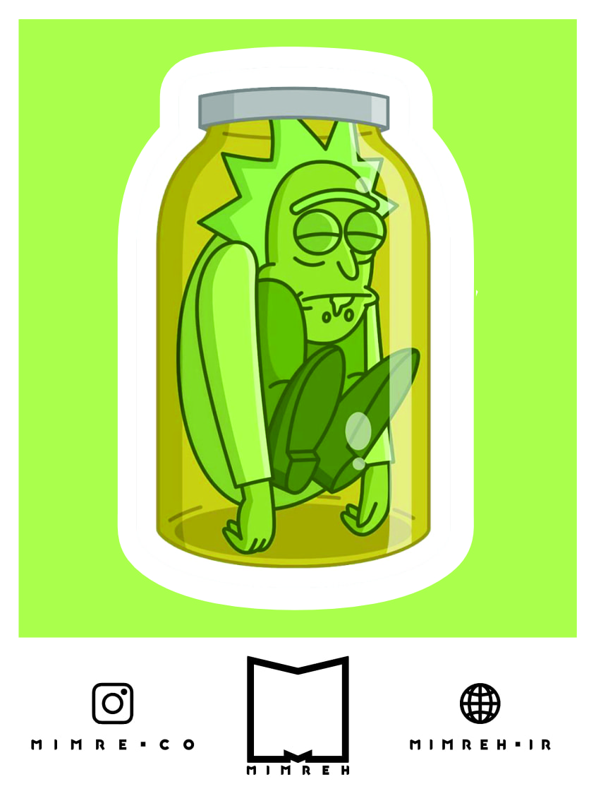 استیکر rickandmorty29