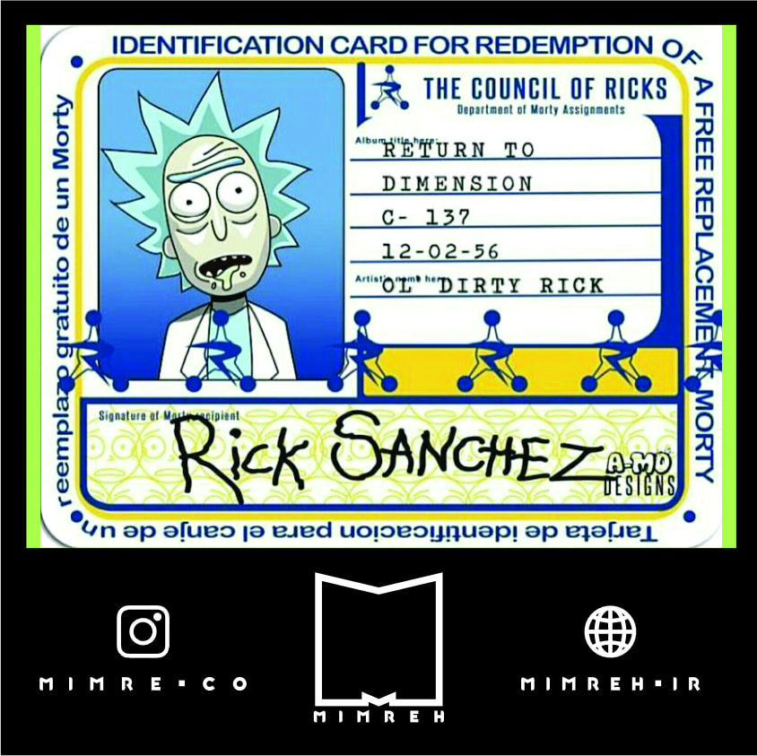 استیکر rickandmorty38