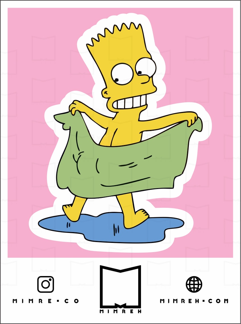استیکر simpsons3-4