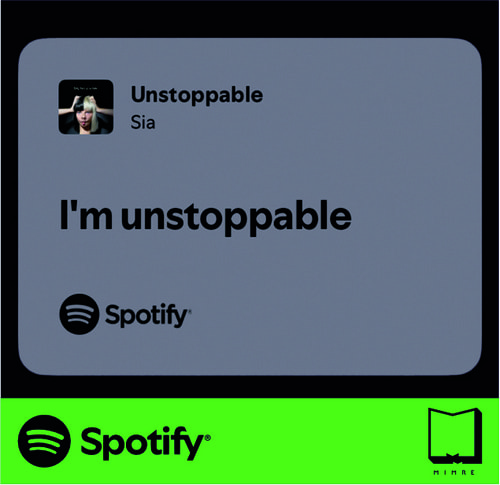 استیکر متن اسپاتیفای spotify10