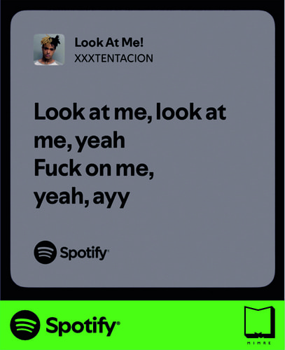 استیکر متن اسپاتیفای spotify45