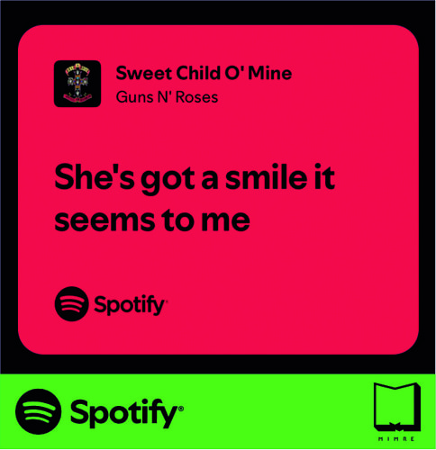 استیکر متن اسپاتیفای spotify78