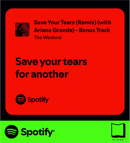 استیکر متن اسپاتیفای spotify94