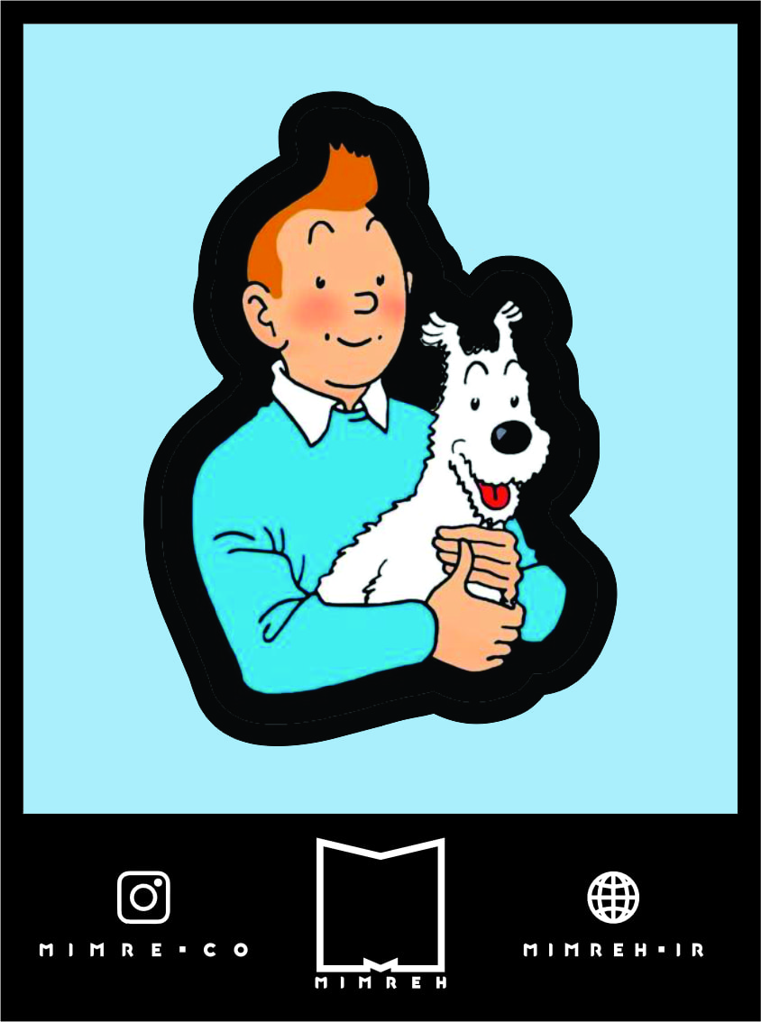استیکر Tintin15