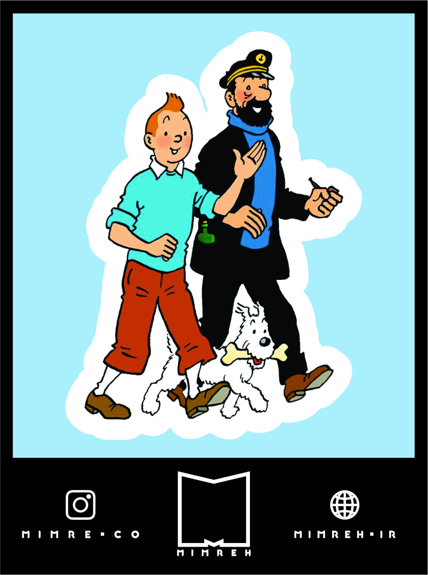 استیکر Tintin2