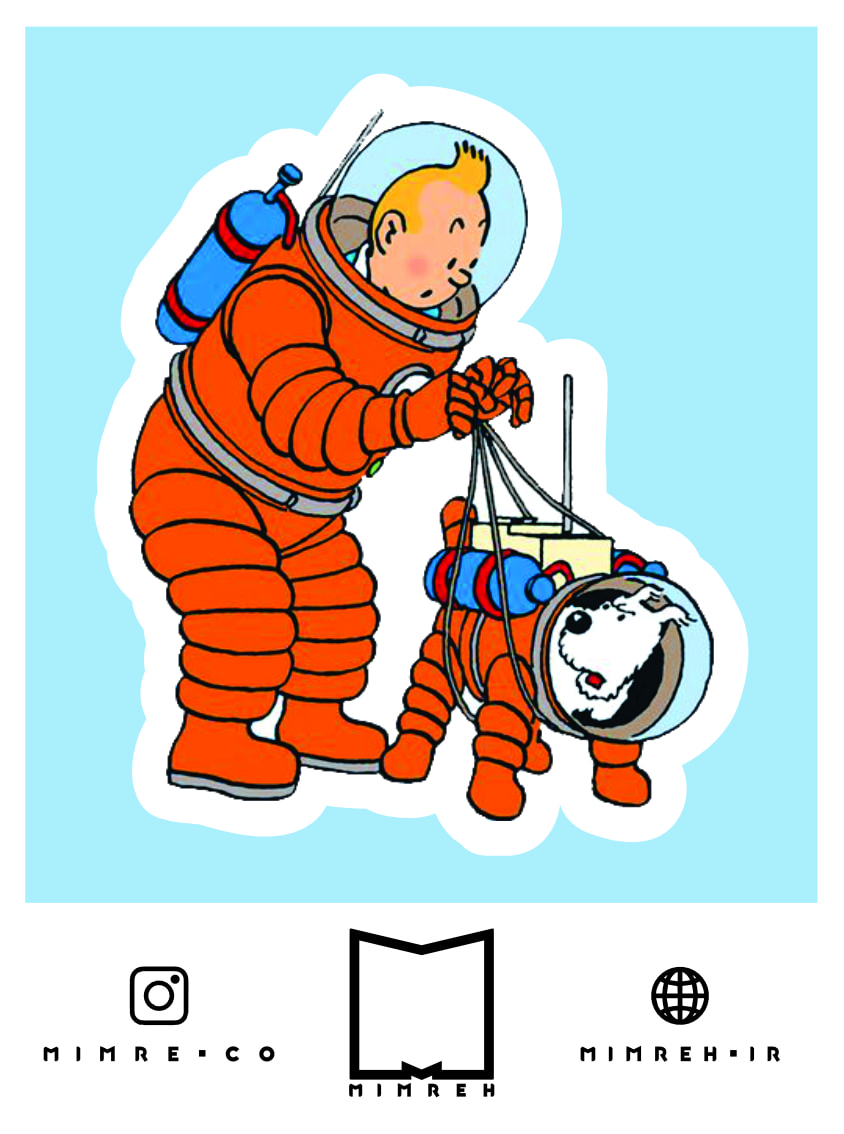 استیکر Tintin5