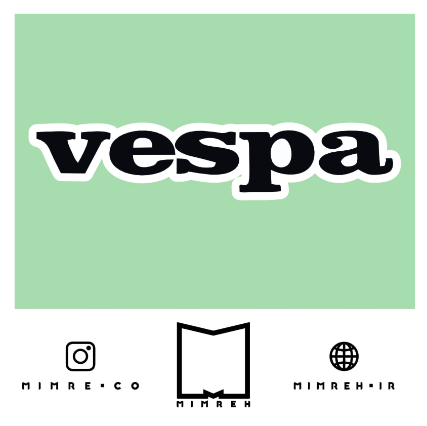 استیکر Vespa1