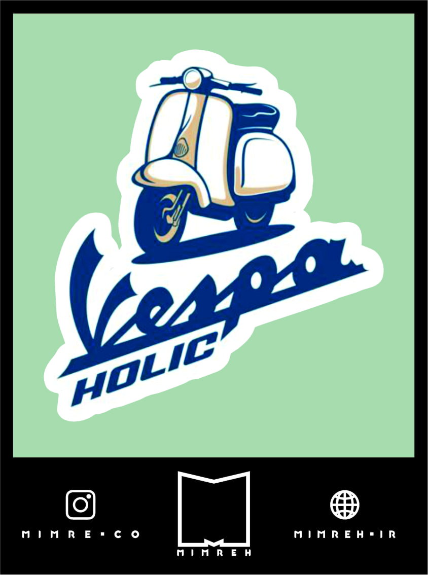 استیکر Vespa10