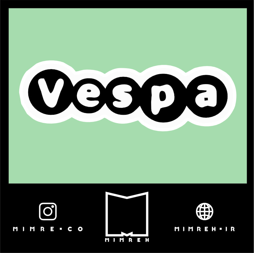 استیکر Vespa8