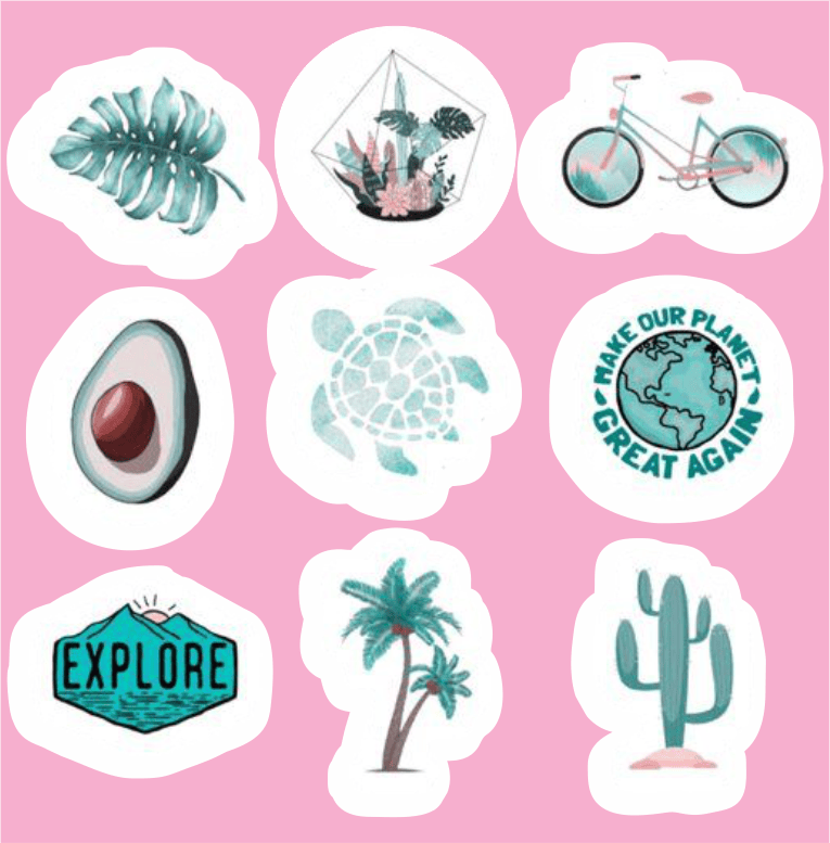 پک استیکر vsco104