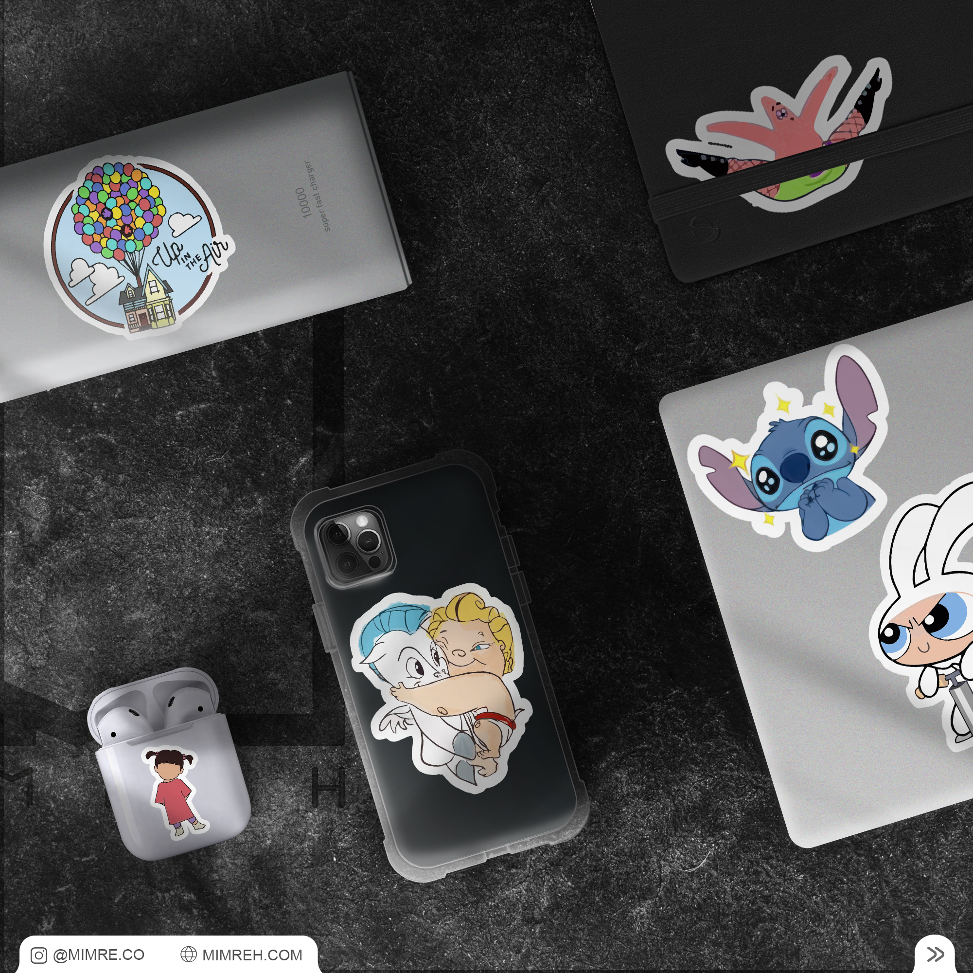 پک استیکر animation 34