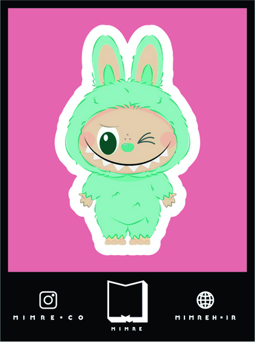 استیکر LABUBU2