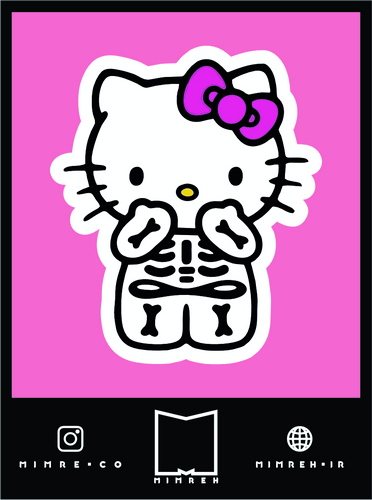 استیکر Hello kitty36