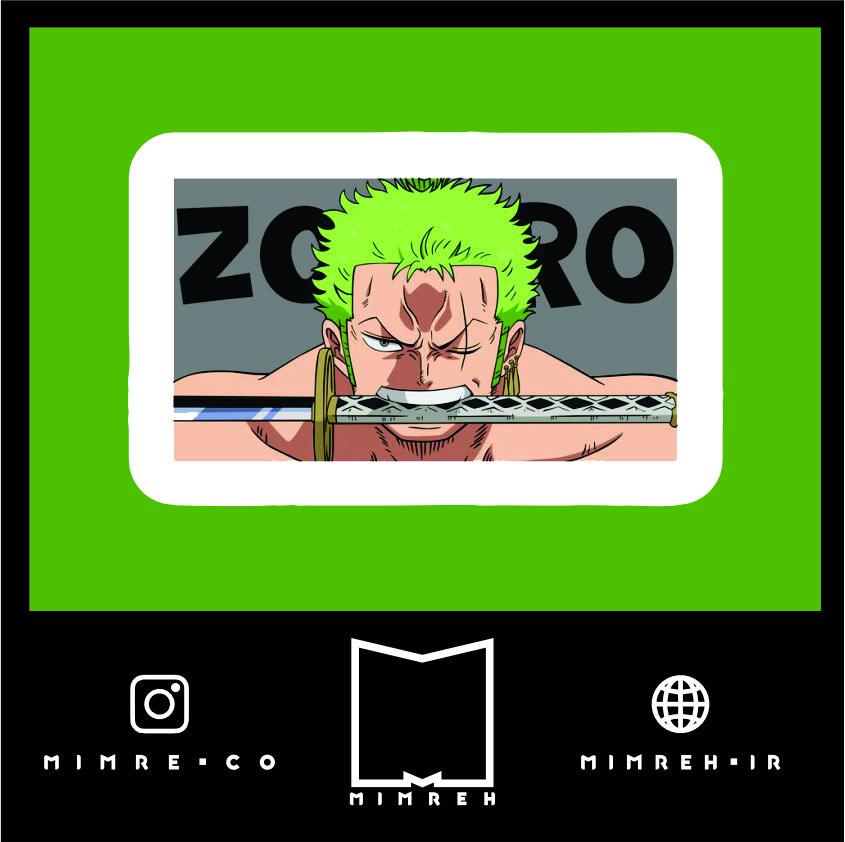 استیکر Roronoa Zoro