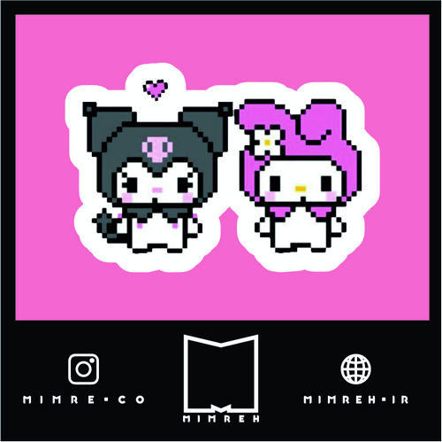 استیکر Hello kitty30