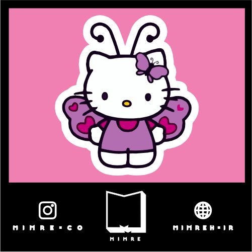 استیکر Hello kitty14