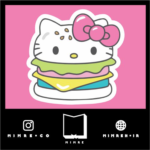 استیکر Hello kitty27
