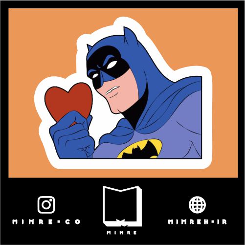 استیکر Bat Man17